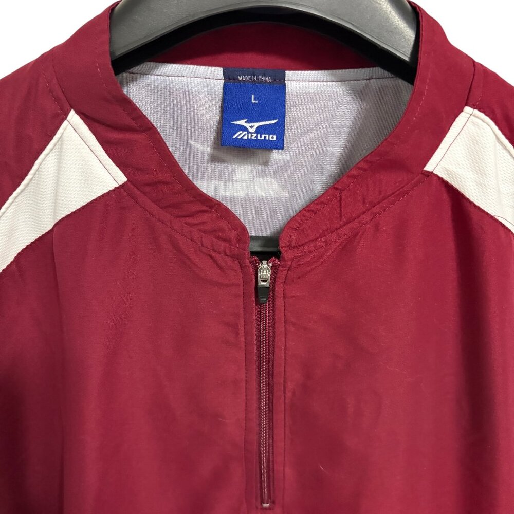 Mizuno Performance Lined Pullover Jacket Large Ha… - image 3
